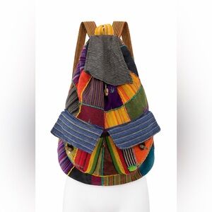 Colorful Patchwork Backpack